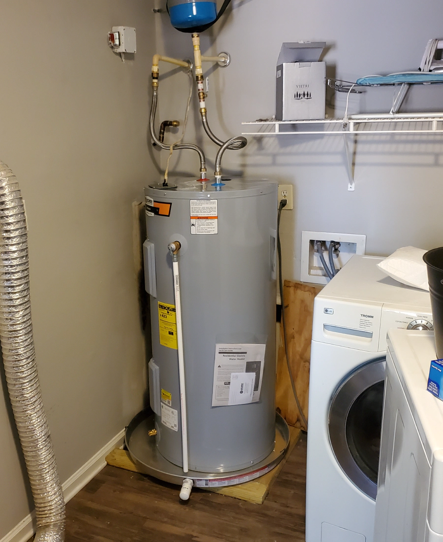 water heater replacement